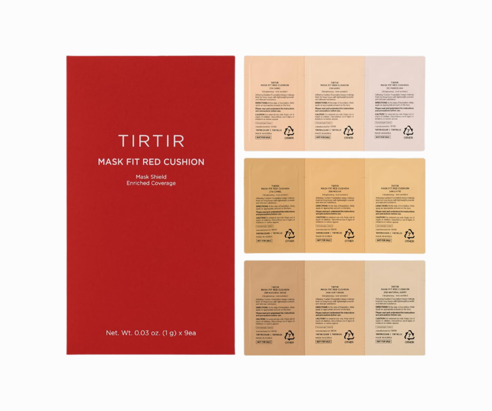 TIRTIR - Mask Fit Red Cushion Foundation Trial Kit - Cushion-Foundation